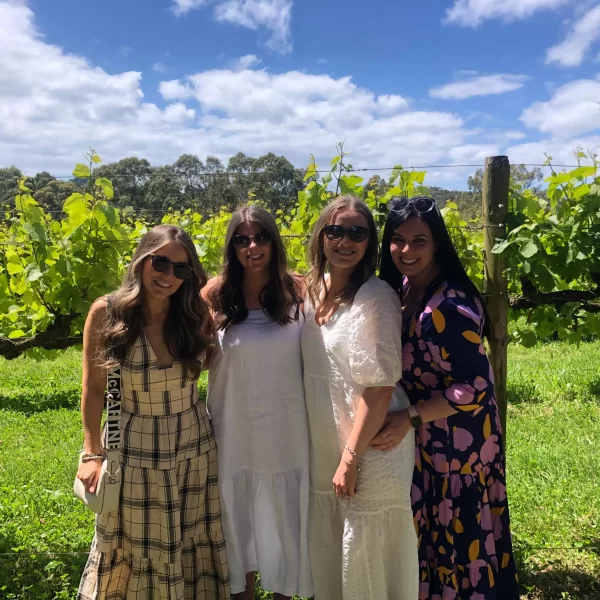 Mornington Peninsula Wine Tour - Four Happy girls on private wine tour