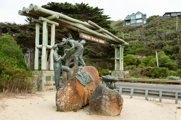 Great Ocean Road Memorial Arch at Eastern View, Victoria